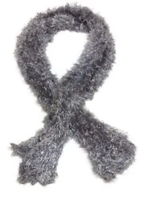 Magic Scarf - Super Soft Scarf - Silver & Blue Sparkle • $11