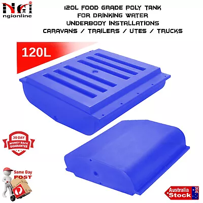 $279 • Buy 120l Food Grade Ldpe Poly Underbody Drinking Water Storage Tank Camper 4x4 Utes 