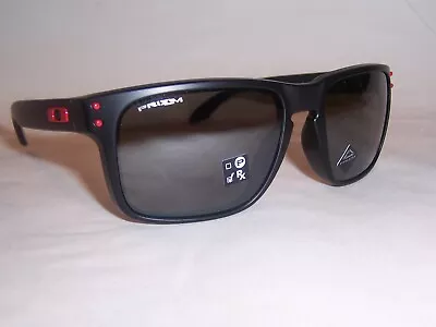 New Oakley Sunglasses HOLBROOK OO9102-L1 MATTE BLACK/PRIZM BLACK AUTHENTIC 9102 • $145.99