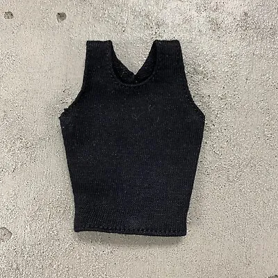 PP-TKL-B: 1/12 Black Tank Top For 6  Muscular To Medium Size Body  • $5.99