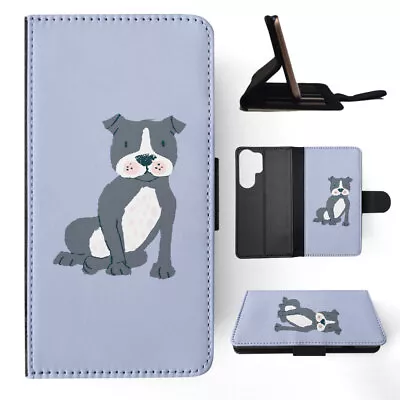 Flip Case For Samsung Galaxy|staffordshire Bull Terrier 7 • $19.95