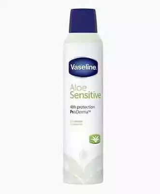 Vaseline Aloe Sensitive Anti-perspirant Deodorant Aerosol 250 Ml • £5