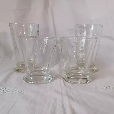 La Rochere Paris Musees Napoleon Bee Glassware Mixed Set/4 France • $30