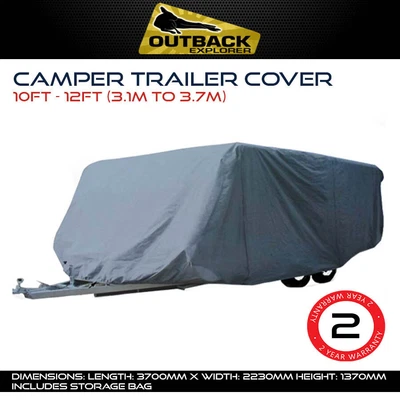 $89.99 • Buy Outback Explorer 10ft - 12ft Premium Camper Trailer Cover For Jayco Dove & Finch