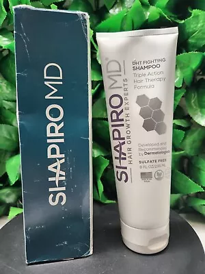 SEALED ShapiroMD DHT Fighting Shampoo Triple Action Hair Therapy Formula 8oz  • $26