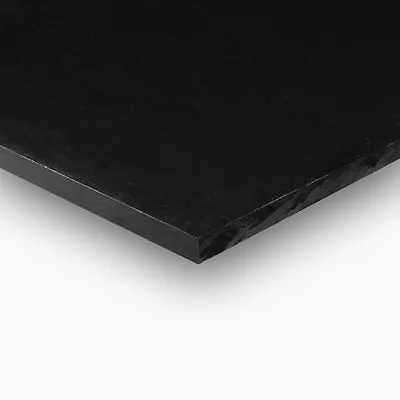 $24.50 • Buy HDPE (High Density Polyethylene) Plastic Sheet 1/4” X 12  X 24  Black Smooth