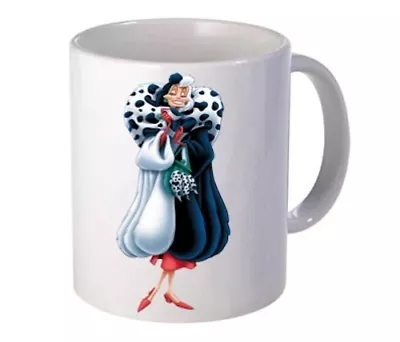 Personalised Cruella De Vil 101 Dalmatians Mug • £8.90