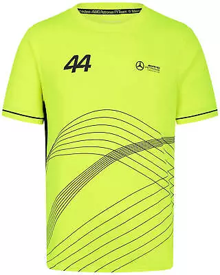 Mercedes AMG Petronas F1 Team Men's Lewis Hamilton Sports T-Shirt • $65