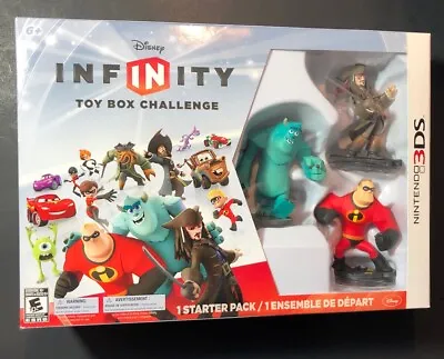 Disney Infinity Toy Box Challenge [ Starter Pack ] (3DS) NEW • $46.98