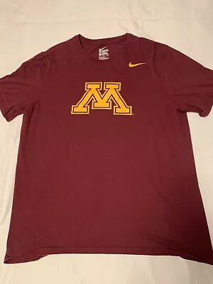 Minnesota Gophers Nike T-shirt Size Xl Maroon • $13