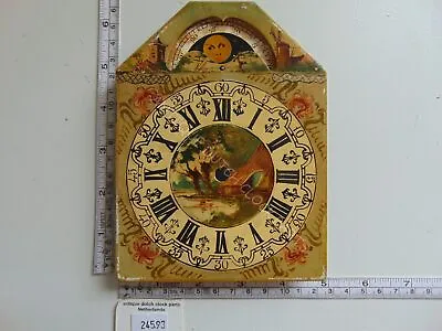 Hand Painted Dial With Moon For A Dutch Schippertje Clock Suitable With Schatz • $70.50