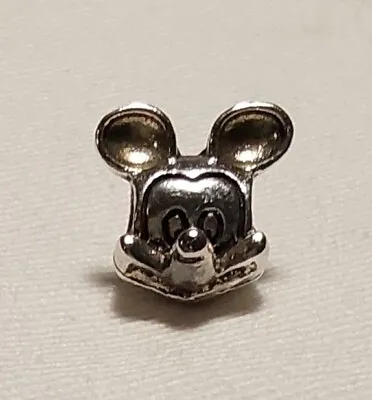 Disney Mickey Mouse Portrait Head Pandora ALE Silver S925 Bead Charm • $27