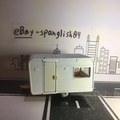 Tomica Caravel-Air France Bed Camper Camping Car Trailer White Vintage Nice #65 • $130