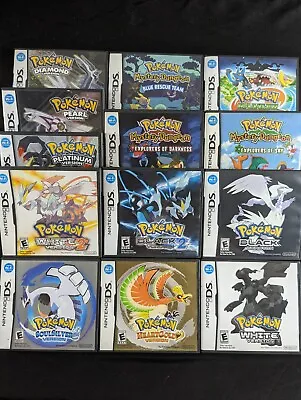 NDS - Authentic Pokemon Games DS & 3DS Nintendo Bulk Discounts! (PICK YOUR GAME) • $169.99
