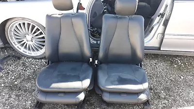 00 Mercedes Benz S430 Black Leather Front Seats • $400