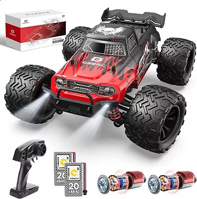 DEERC 9500E High Speed RC Car 1/16 Scale Monster Truck 40 Kmh 4WD Off Road Toy • $132.94