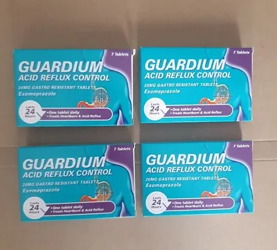 £14.99 • Buy Guardium Acid Reflux Control  Control 20 Mg Gastro Resistant  Tablets 28 