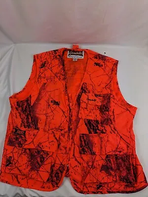 $29.99 • Buy Gamehide   Men's Large Hunting Vest Naked North Blaze Orange Camo   Hush Hide