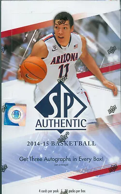 2014-15 Upper Deck SP Authentic Basketball Hobby Box LeBron Jordan Autos? • $2500