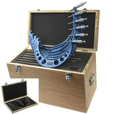6-12  Premium Outside Micrometer Set Machinist Tool Carbide Tips New • $399.95