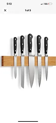 Magnetic Knife Holder For Wall With Extra Strong Magnet - 16 Inch - Knife Magnet • $17.99