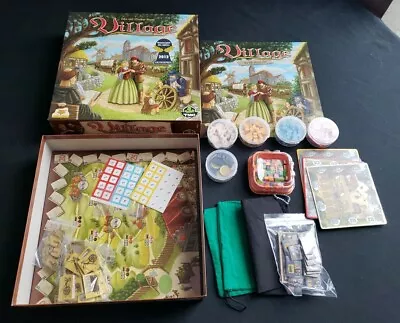 Village (Board Game 2012) Tasty Minstrel Strategy Worker Placement COMPLETE • $29.99