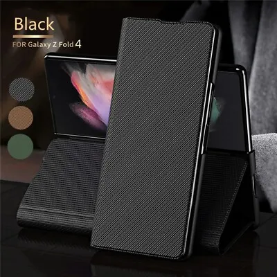 $15.79 • Buy For Samsung Galaxy Z Fold 4 Z Fold 3 /2 Magnetic Leather Case Stand Flip Cover