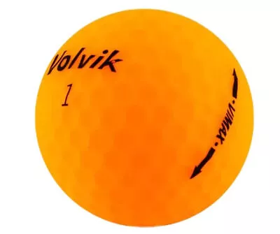 Volvik Vimax Soft Golf Balls (Matte Orange 3pk) 1 Sleeve 2023  NEW • $7.99