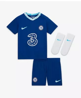 Chelsea Football Kit Nike 2022/2023 Home Kit- BNWT-Baby Kit Size -3-6months • £18.99