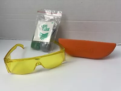 💥Vintage Hoppes Shooting Glasses W Hard Case + Cleaner Made In USA 1 Day Ship👍 • $29.99