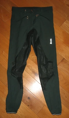 $89 • Buy Cavallo Caja Grip Full Seat Breeches 26 Bottle Green