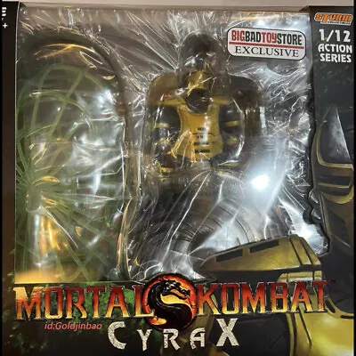 Storm Toys Mortal Kombat CYRAX Action Figure Model In Stock In Box 1/12 Scale • $238.75