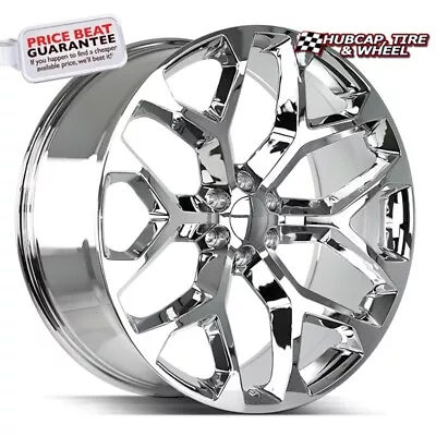 Strada OE Replica Snowflake Chrome - 28X10-6X139.7 Bolt Pattern 31mm Offset • $877.30