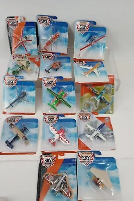 Lot Of 14 Matchbox Diecast Sky Busters Military Planes Jets Helicopters Read  • $75