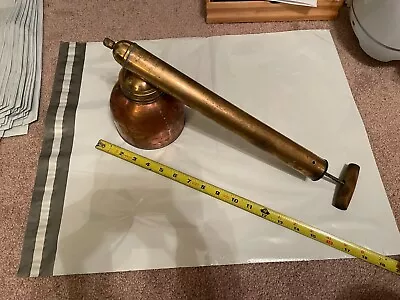 Vintage Brass Copper Bug Sprayer Fogger • $40