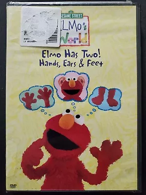 Sesame Street: Elmo's World - Elmo Has Two! Hands Ears & Feet (DVD 2004) NEW • $19.99
