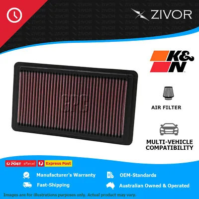 New K&N Performance Air Filter Panel For HONDA CIVIC FD 2.0L K20Z2 KN33-2343 • $102.55