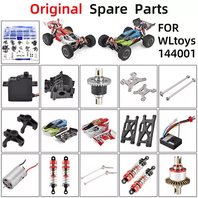 $9.06 • Buy WLtoys 144001 1/14 RC Car Spare Parts Servo Receiver Motor Differential ESC Body
