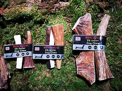 £6.49 • Buy Elk Antler Dog Chew - Very Long Lasting Full Of Minerals 100% Natural Dog Chew 