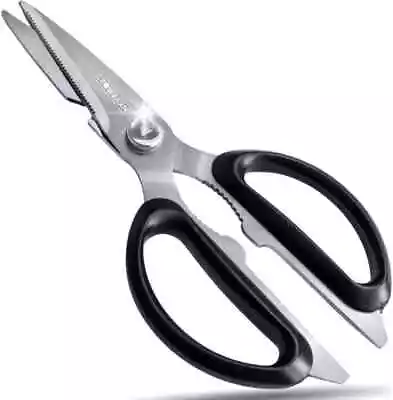 Heavy Duty Kitchen Scissors Shears Food Grade Sharp Stainless Steel For Meat P • £8.13