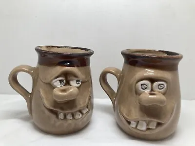 Hand Made  Beautifully Ugly Mugs X2 • £18