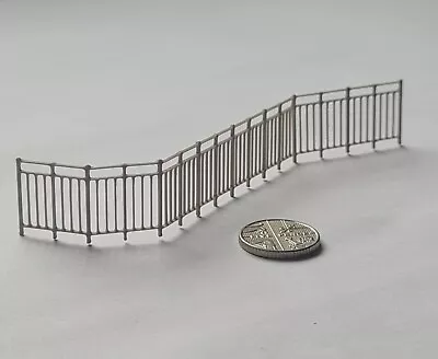 Model Railway 60s Style Ticket Hall Railings And Gates 1:76 OO Gauge/scale • £5.10