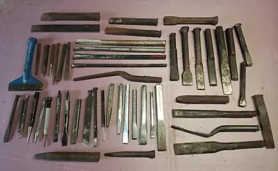  Cold Chisels And Punches - MIXED LOT  • $49