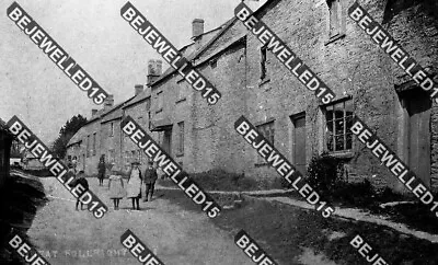 £0.99 • Buy Large Old Postcard Negative.Cottages Great Rollright,Chipping Norton.c1910