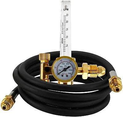 Argon/CO2 For Tig Mig Flow Meter Welding Regulator Welder Gauge CGA580 3500 Psi • $37.40