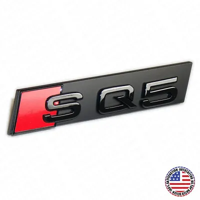 Audi SQ5 Front Grille Bumper Radiator Lettering Emblem Badge Logo Sport Black • $24.99