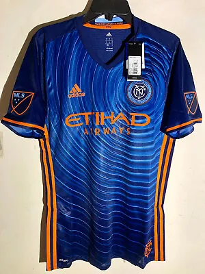 Adidas Authentic MLS Team Jersey New York City FC Blue Sz XL • $29.99