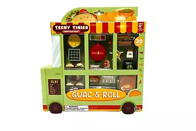 Teeny Tinies Teeny Guac & Roll 20 Piece Mini Play Set Nachos Burrito Salsa ... • $14.95