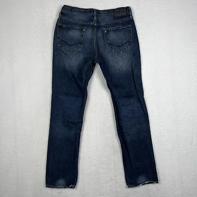 Bullhead Jeans Mens Size 32x32 Straight Leg Fit Blue Medium Wash Denim Casual • $18.99