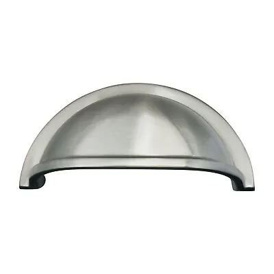 25 PACK 3  Hole Centers Brushed Nickel Home Drawer Door Cabinet Cup Pull Handle • $99.25